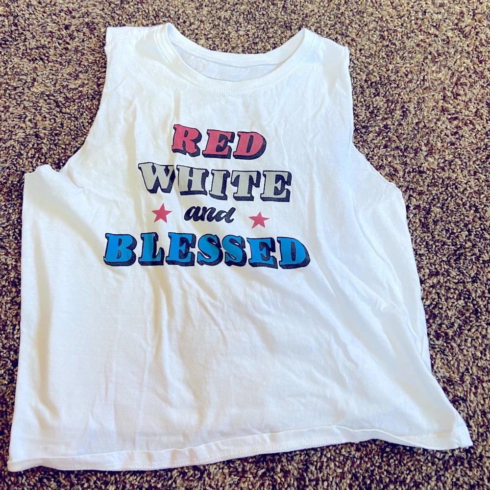 Patriotic tank top